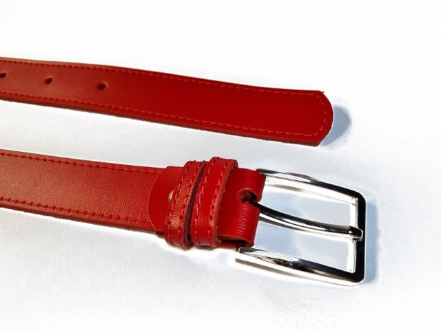 KAIŠ model 2, širina 2,8 cm "crveni" 